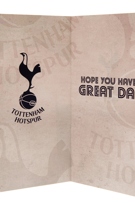 Tottenham Hotspur FC Birthday Card Retro 2