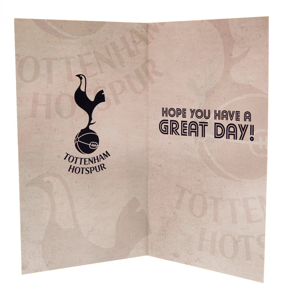 Tottenham Hotspur FC Birthday Card Retro 2