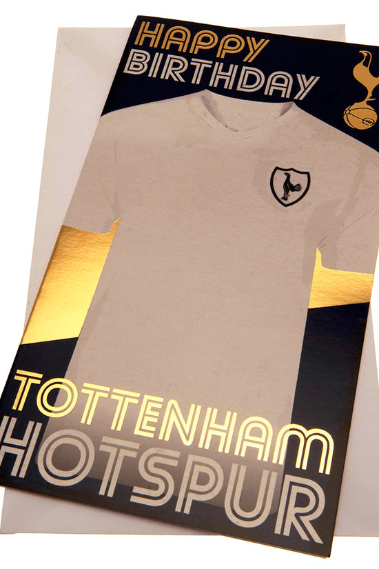 Tottenham Hotspur FC Birthday Card Retro