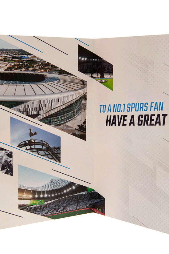 Tottenham Hotspur FC Birthday Card With Stickers 3