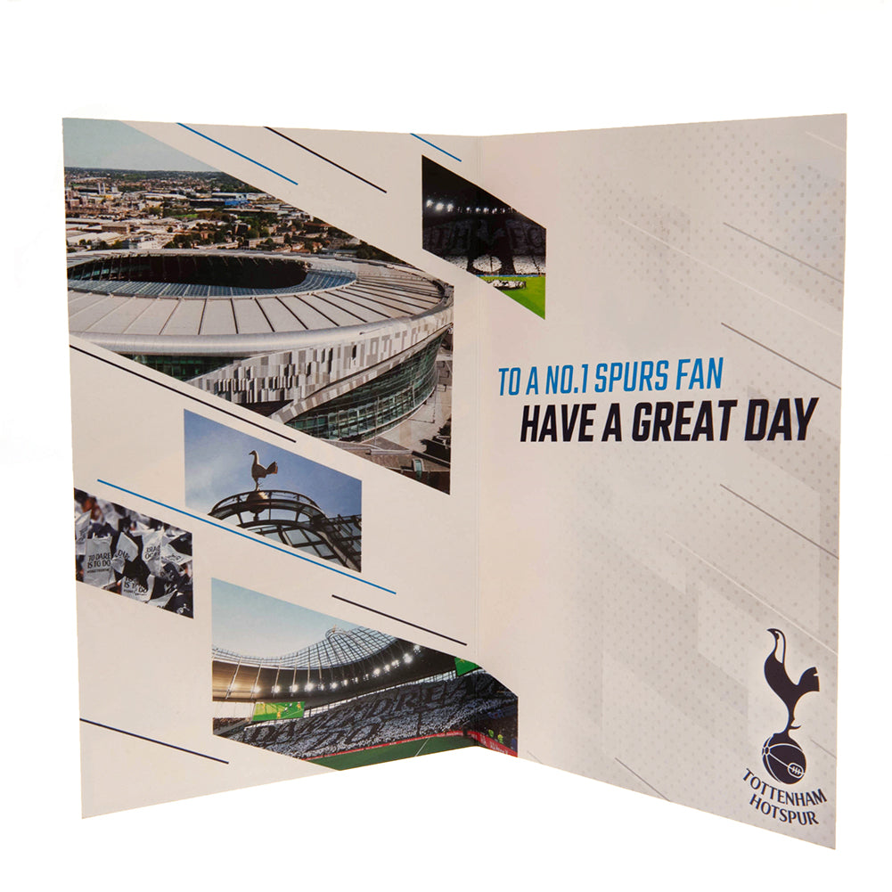 Tottenham Hotspur FC Birthday Card With Stickers 3