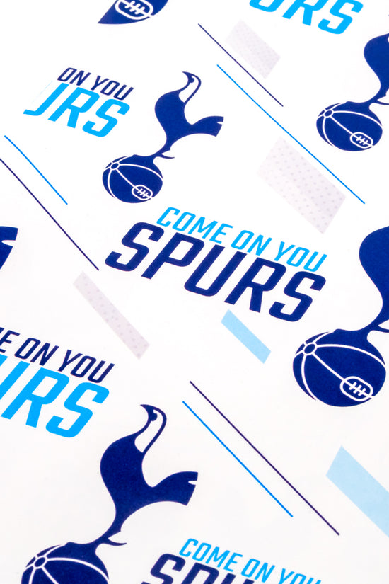 Tottenham Hotspur FC Text Gift Wrap