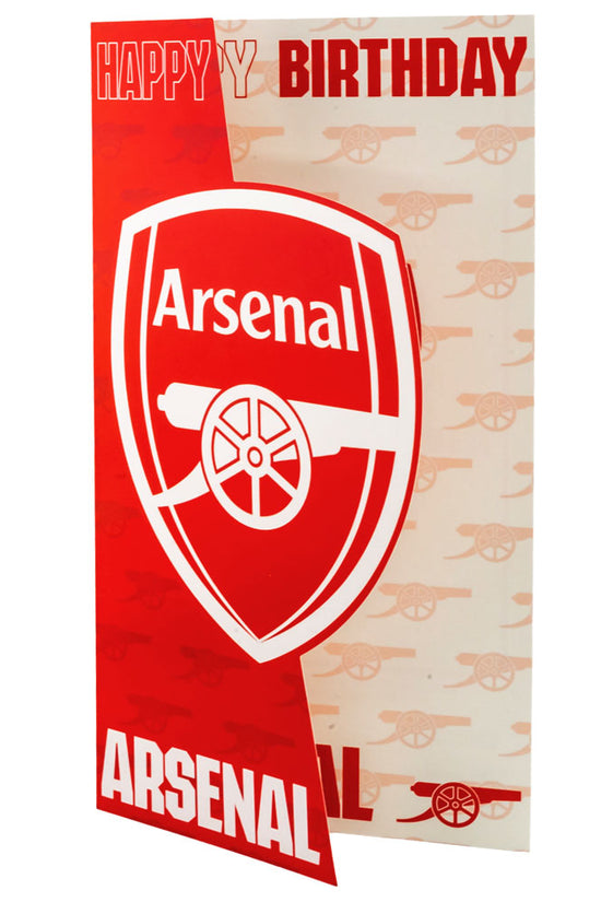 Arsenal FC Crest Birthday Card
