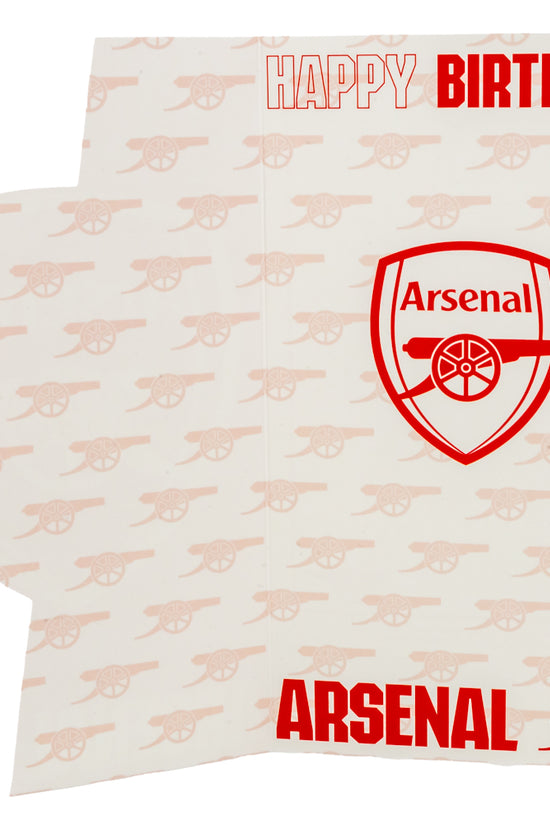 Arsenal FC Crest Birthday Card