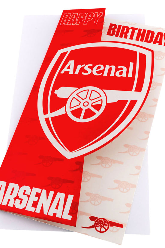 Arsenal FC Crest Birthday Card