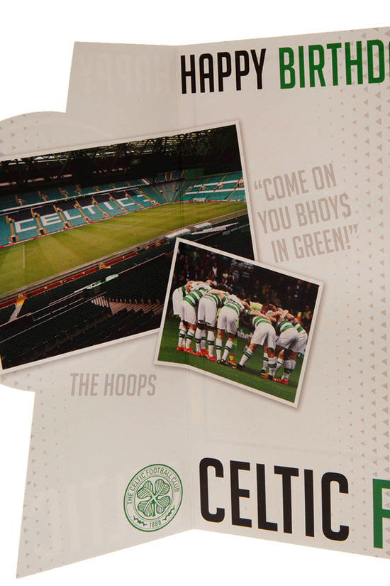 Celtic FC Birthday Card 2