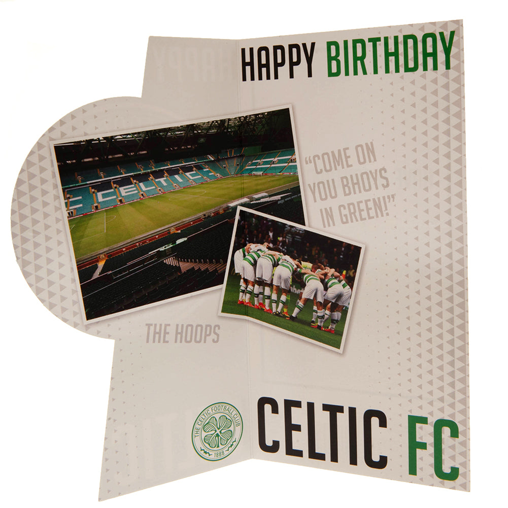 Celtic FC Birthday Card 2