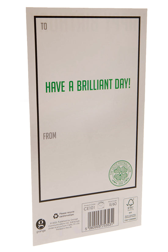 Celtic FC Birthday Card 3