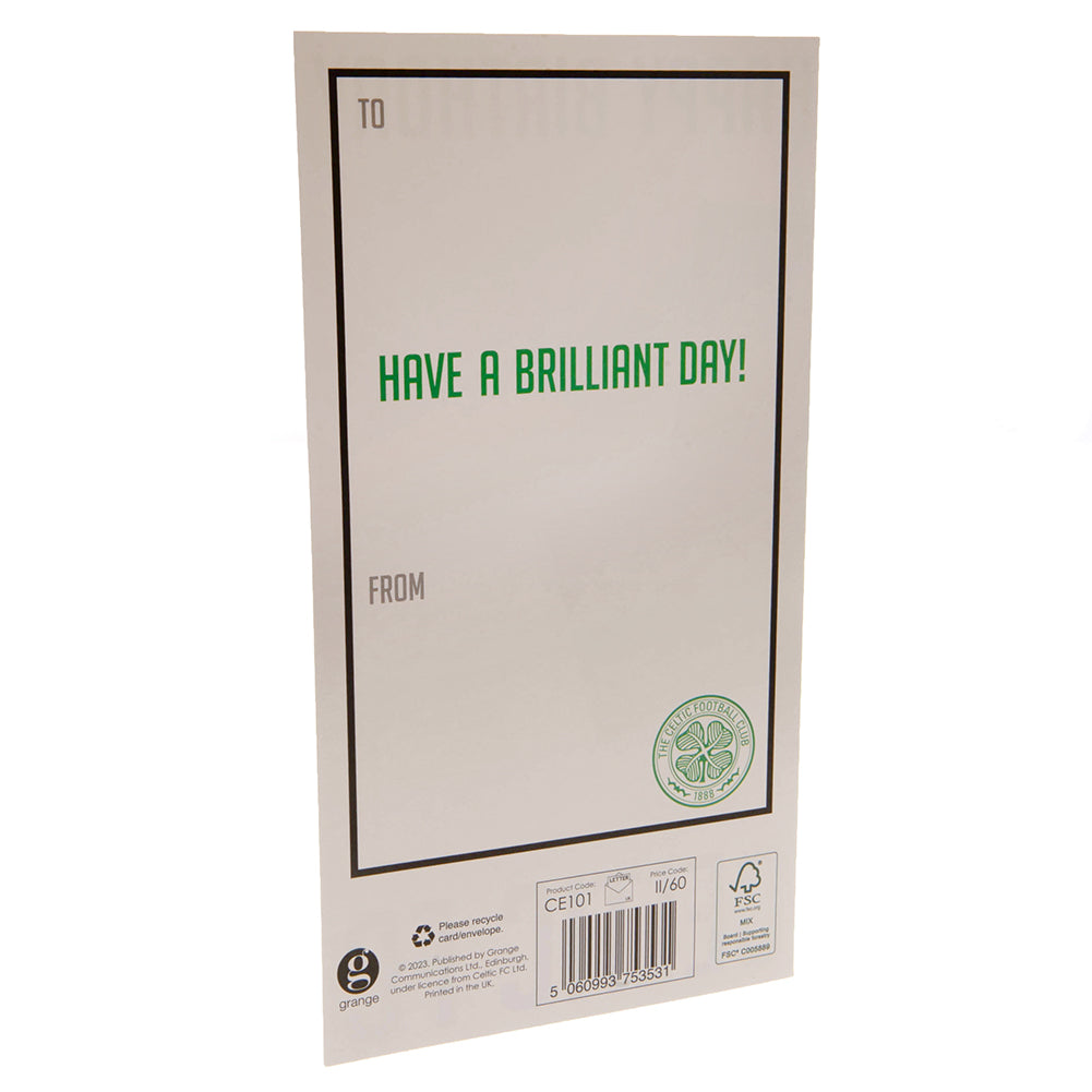 Celtic FC Birthday Card 3