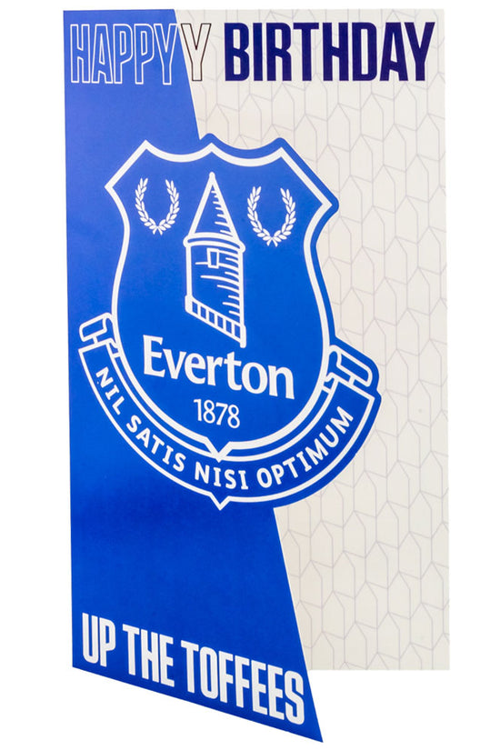 Everton FC Crest Birthday Card