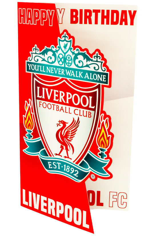 Liverpool FC Crest Birthday Card