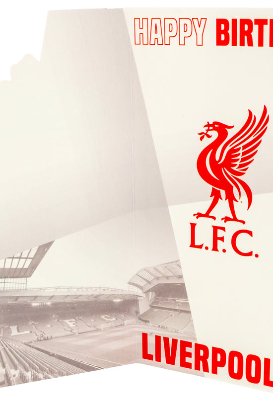 Liverpool FC Crest Birthday Card