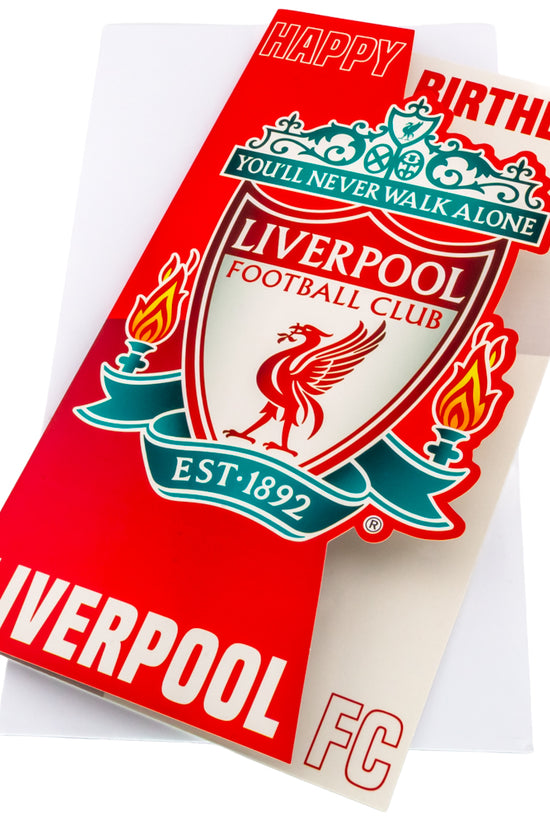 Liverpool FC Crest Birthday Card