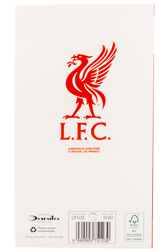 Liverpool FC Dad Birthday Card