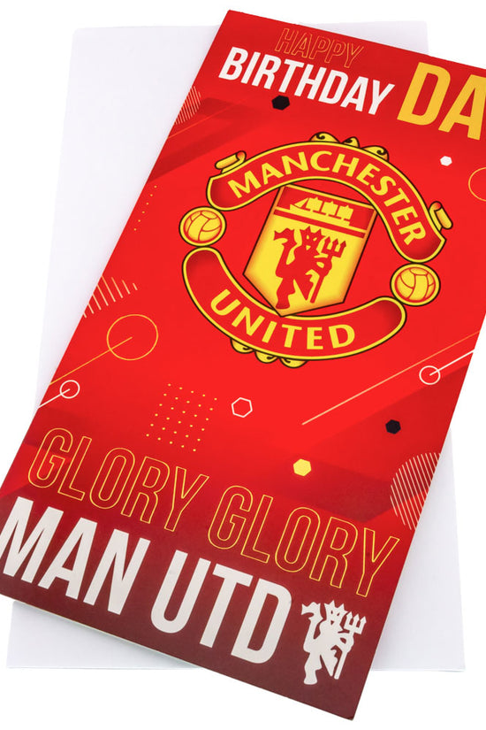 Manchester United FC Dad Birthday Card