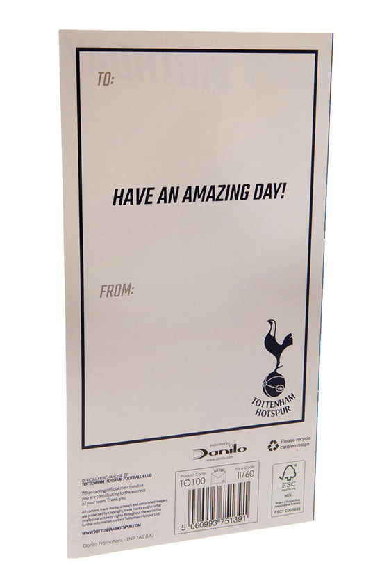 Tottenham Hotspur FC Birthday Card 3