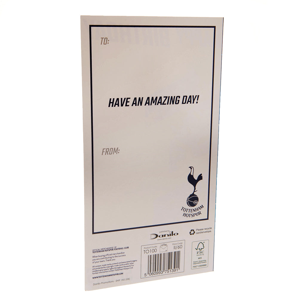 Tottenham Hotspur FC Birthday Card 3
