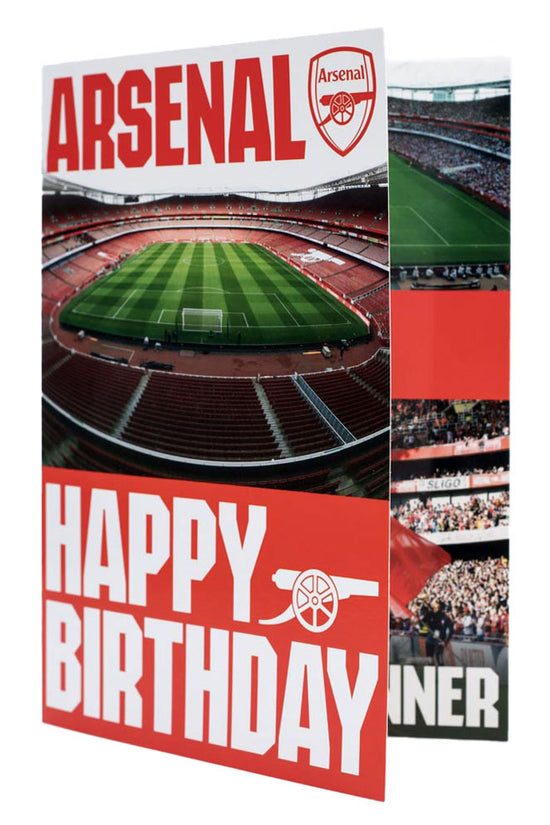 Arsenal FC Musical Birthday Card