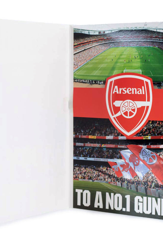 Arsenal FC Musical Birthday Card