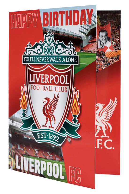 Liverpool FC Musical Birthday Card