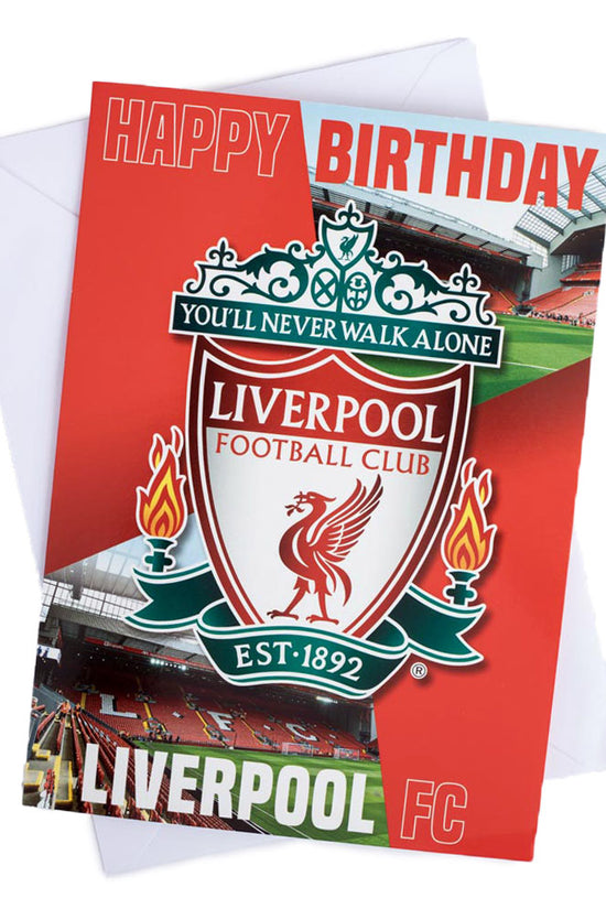 Liverpool FC Musical Birthday Card