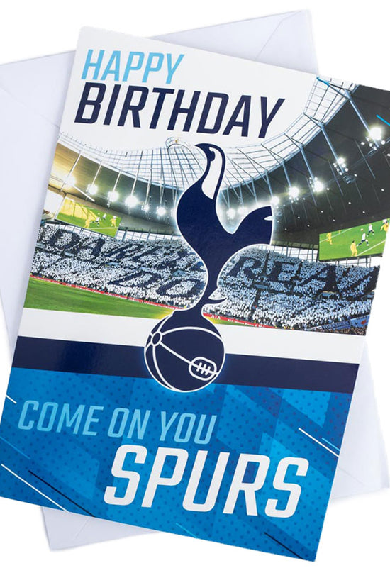 Tottenham Hotspur FC Musical Birthday Card