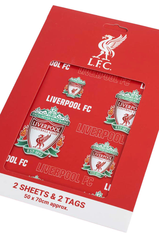 Liverpool FC Text Gift Wrap 4