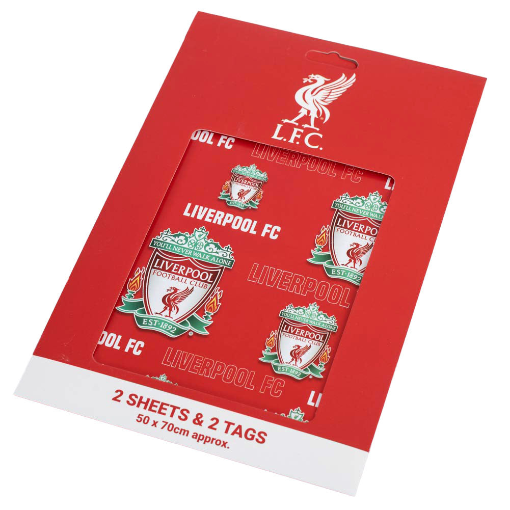 Liverpool FC Text Gift Wrap 4