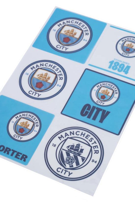Manchester City FC Car Decal Set