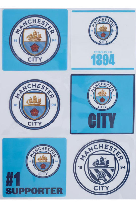 Manchester City FC Car Decal Set
