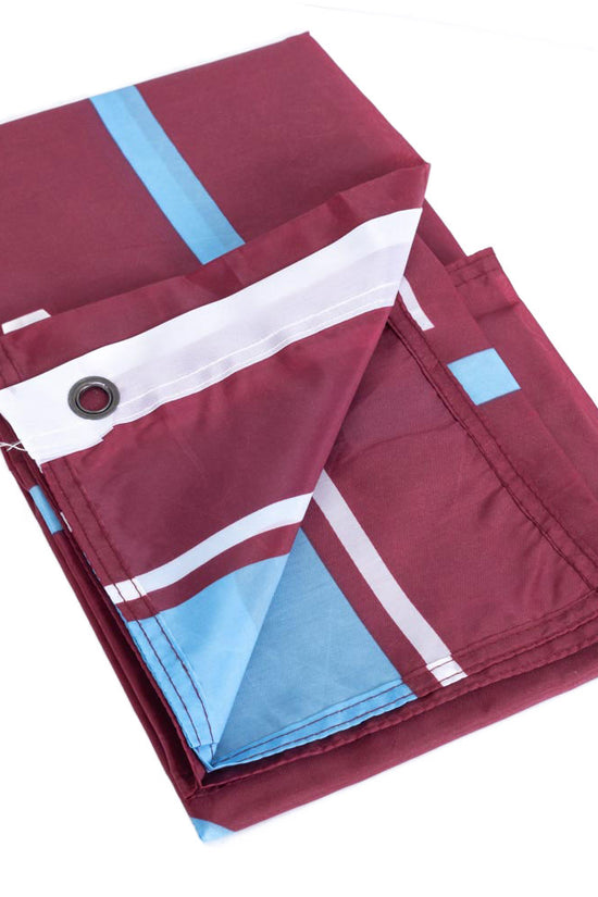 West Ham United FC Crest Stripe Flag 1