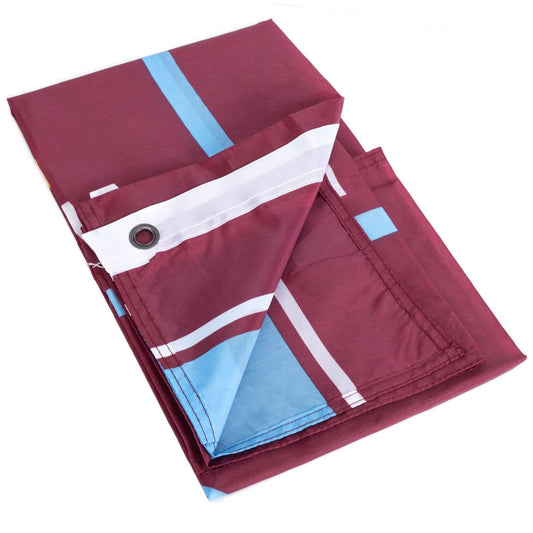 West Ham United FC Crest Stripe Flag 1