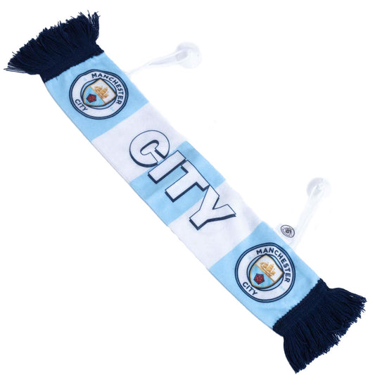 Manchester City FC Mini Car Scarf 1