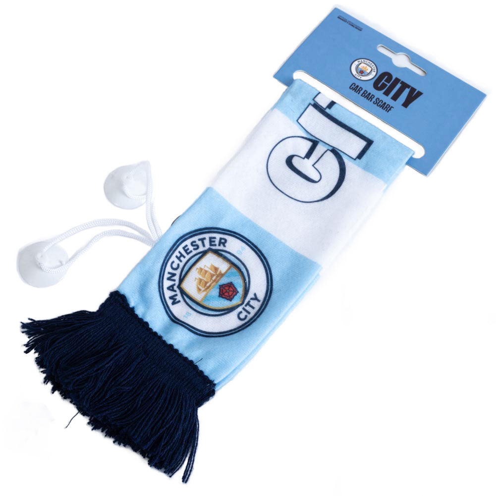 Manchester City FC Mini Car Scarf 2