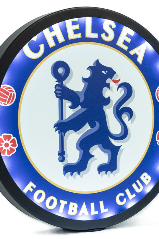 Chelsea FC Metal LED Logo Sign