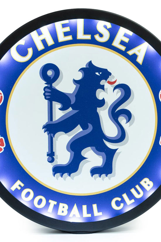 Chelsea FC Metal LED Logo Sign
