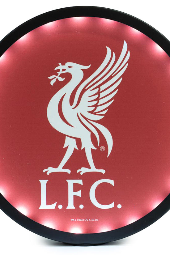Liverpool FC Metal LED Logo Sign