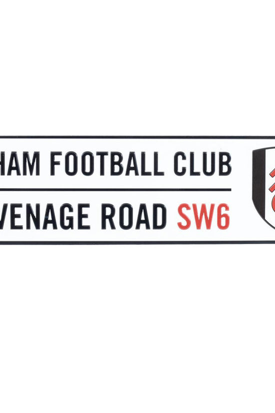 Fulham FC Window Sign