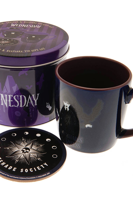 Wednesday Mug & Coaster Gift Tin