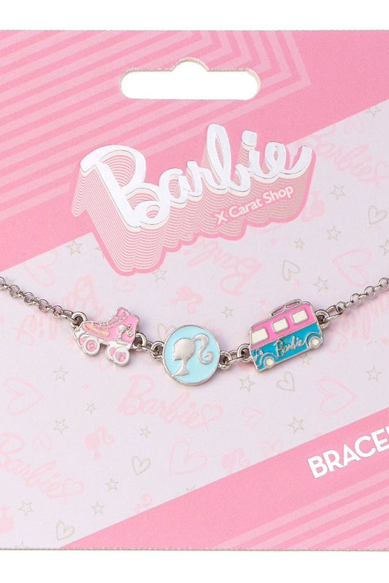 Barbie Silver Plated Charm Bracelet