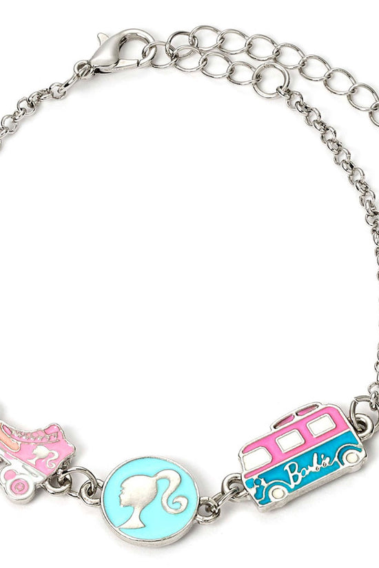 Barbie Silver Plated Charm Bracelet