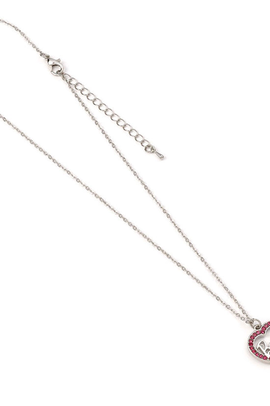 Barbie Silver Plated Heart %26 Roller Skate Necklace 1