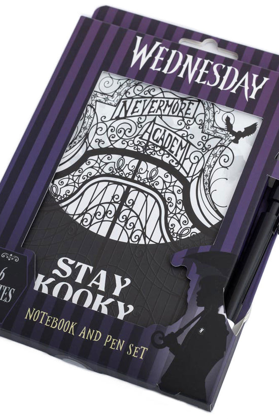 Wednesday Notebook & Pen Set