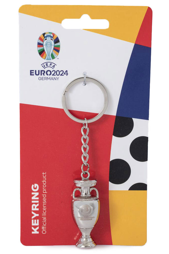 UEFA Euro 2024 3D Trophy Keyring 2