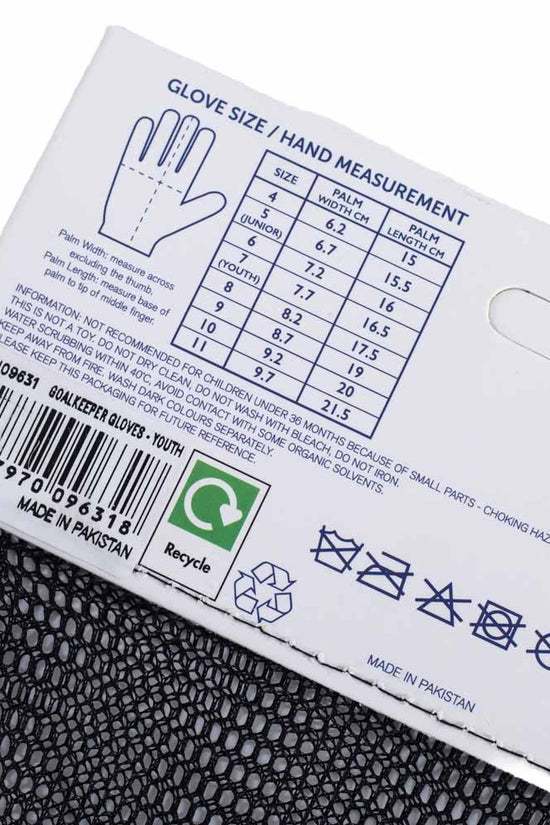 England FA Fuse Goalkeeper Gloves Youths