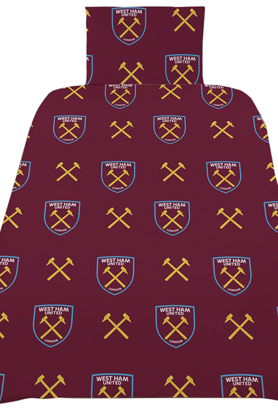West Ham United FC Single Duvet Set CS 1