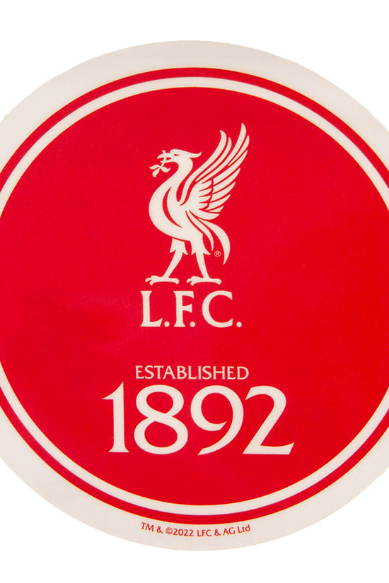 Liverpool FC Single Car Sticker EST