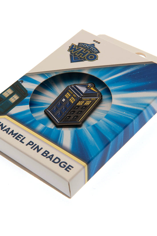 Doctor Who Tardis Pin Badge