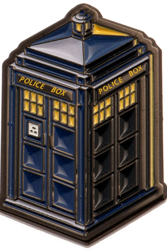 Doctor Who Tardis Pin Badge