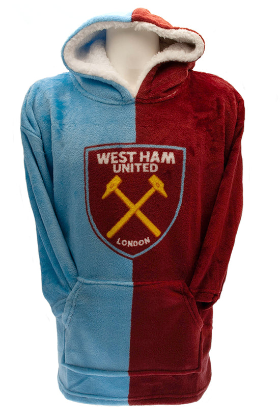 West Ham United FC Poncho Blanket Adults